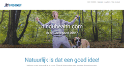 Desktop Screenshot of hinduhealth.com